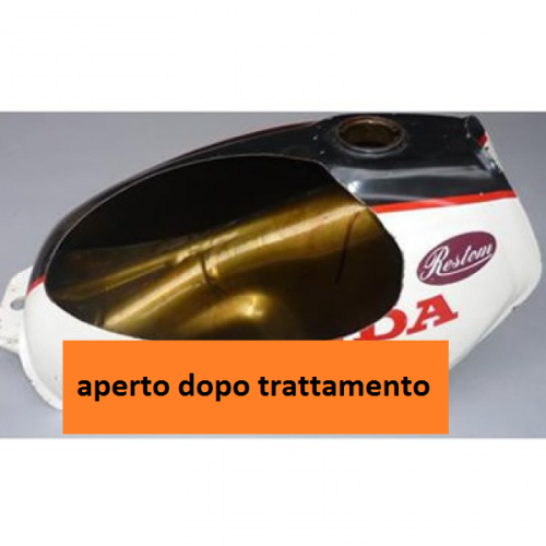 SUPERKIT kit di bonifica dei serbatoi in acciaio/ottone ossidati